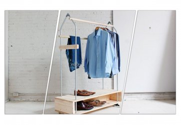 Підлоговий вішак своїми руками. Реальна економія чи міф?